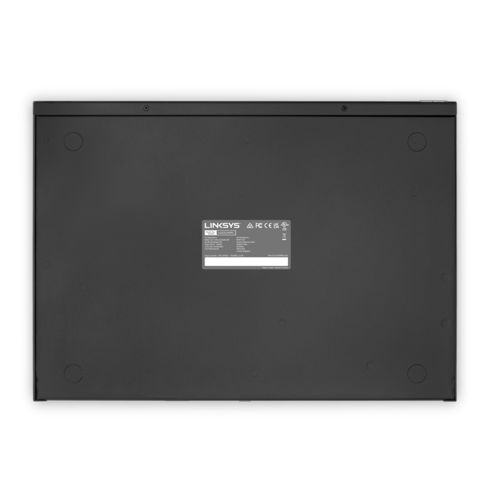 Linksys 48埠 (48埠POE GE+ /4埠10G SFP+) POE L2管理型 Gigabit 超高速乙太網路交換器(鐵殼)