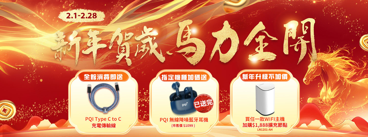 新年賀歲  馬力全開